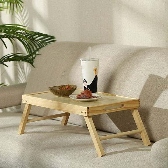 Mobutofu 1Pc Rectangular Synthetic Materials Foldable Desk Stable Longevity Smooth Surface Home Writing Table