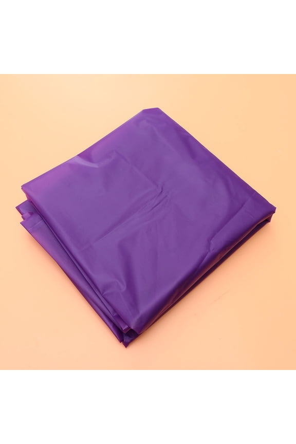 1Pcs Adult Rain Poncho Purple EVA Waterproof 150x45cm