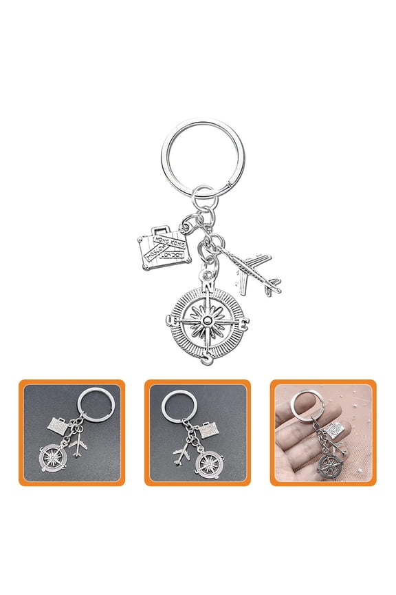 Heavy Duty Fashion Keychain Multipurpose Application Metal Key Rings with Chain