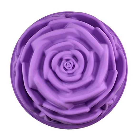 Mobutofu Food Grade Silicone Cookie Mould Purple for Baking Sgs Certified
