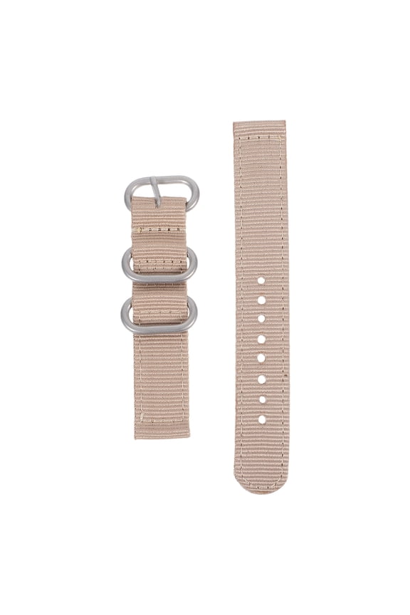 1Pcs Watch Straps Bands Buckle Khaki 12.5x0.7in Durable for Men and Women
