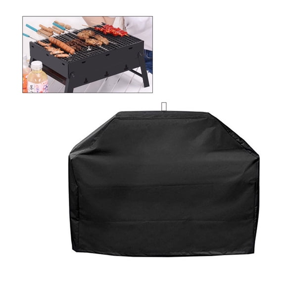 Mobutofu 1Set Bbq Grill Cover Patio Grill Cover Durable Weather Protection Easy Cleaning 80*66*39In