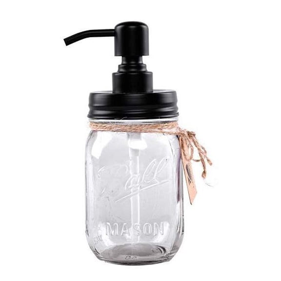 Mobutofu 1Set Conditioner Dispensing Pump Black 7x7cm Stainless Steel For Car Travel Use