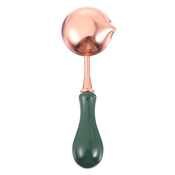 Mobutofu Wooden and Metal Wax Seal Spoon Set for Crafting, Projects, Precision Tools, and Sealing Applications