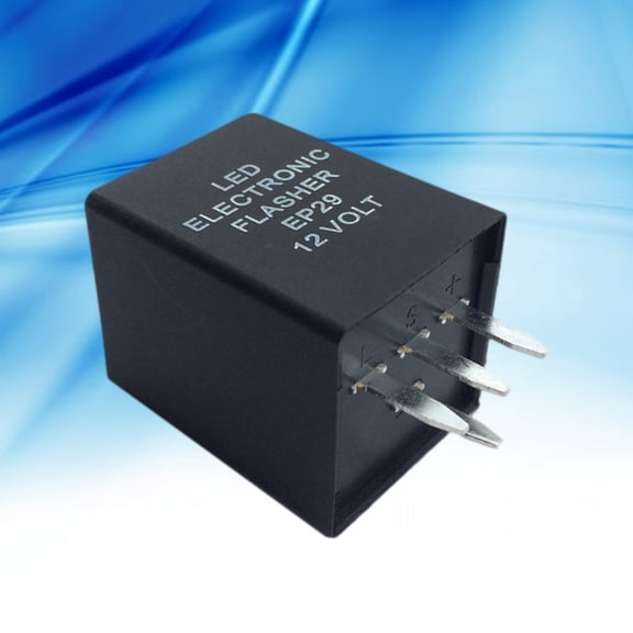 Mobutofu 1Set Flasher 3x1.5in Plastic for Car and Truck Accessories