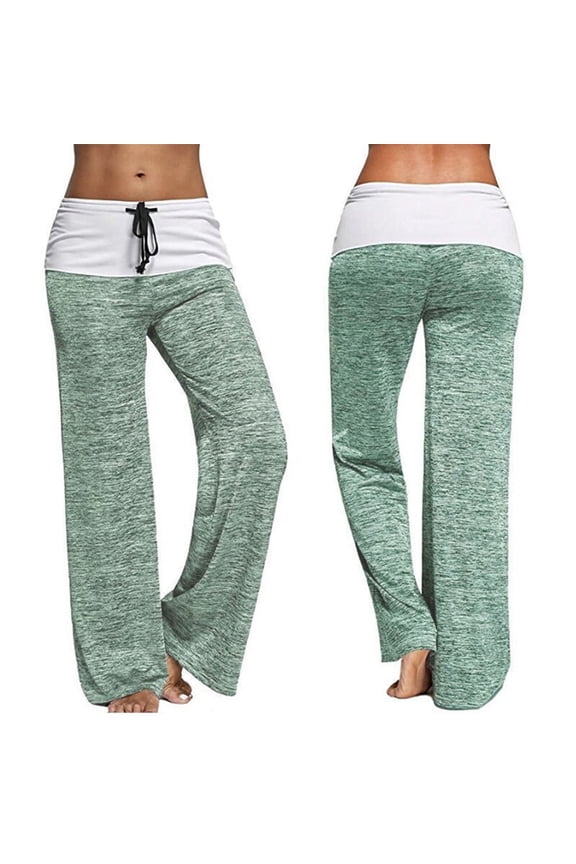 1Set Harem Pants for Yoga and in Light and Spandex with Elastic Waist