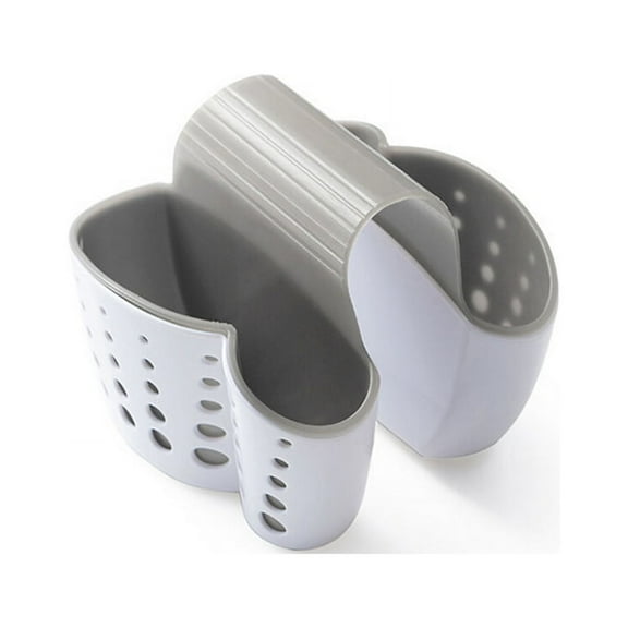 Mobutofu Sink Sponge Holder Water Draining PVC 1Set