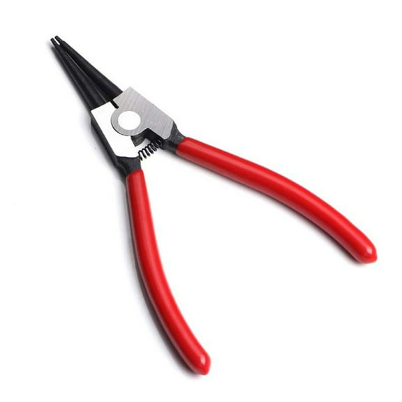 Mobutofu 1Set Red Plastic Handle Compression Pliers Steel Internal Compression to Use Outdoor