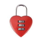 Mobutofu Zinc Alloy Travel Luggage Locks Set with 3-Digit Resettable Combination, Multi-Pack, Compact 2.1 x 1.5 x 0.5 Inches