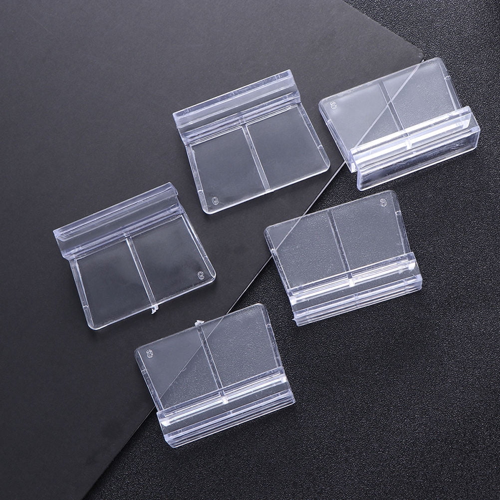Mobutofu 20Pcs Aquarium Brackets for Transparent Plastic Fish Tank ...