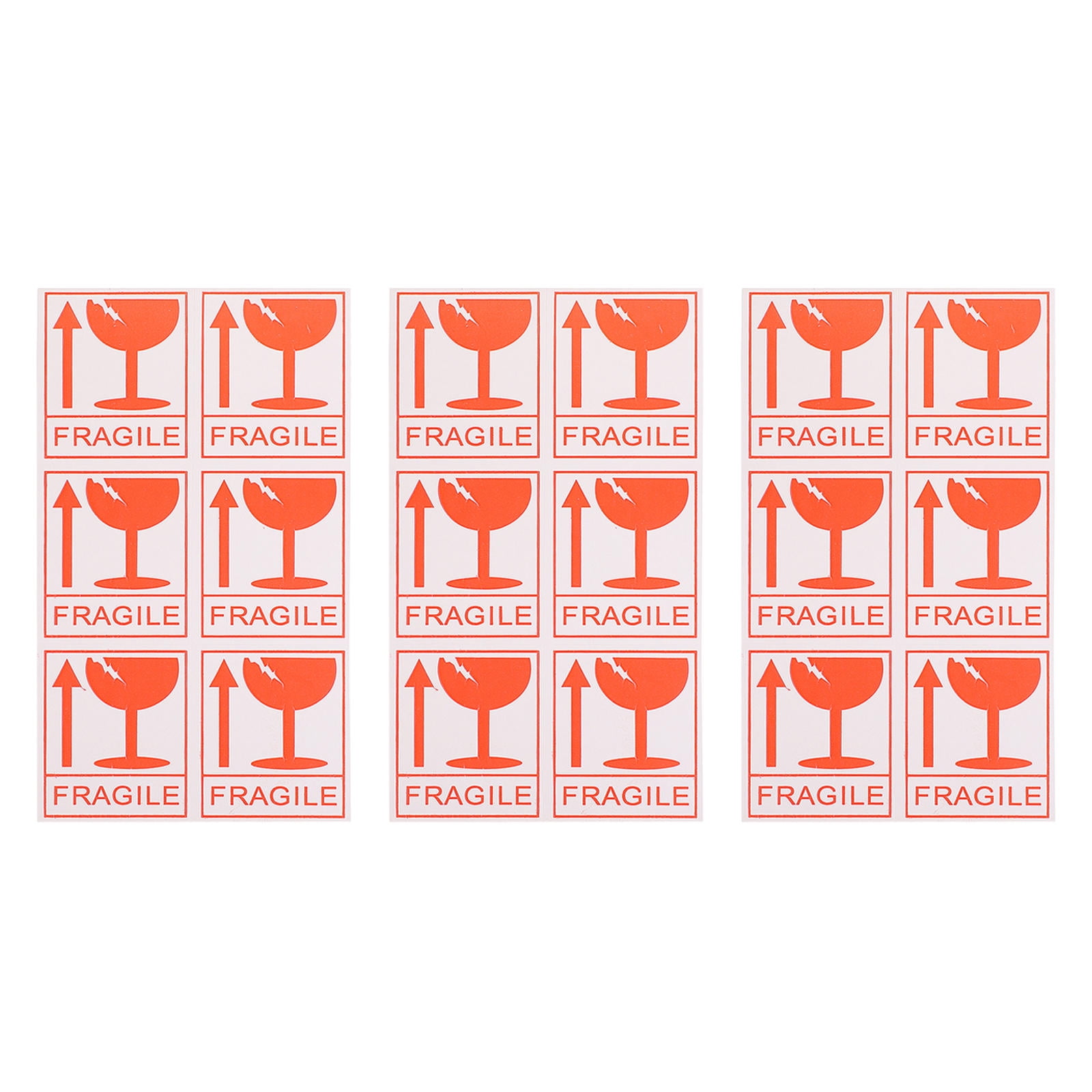 Mobutofu 258Pcs Fragile Stickers with Strong Adhesive for Shipping ...