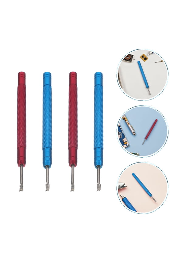 2Pairs Watch Hand Removal Tool Carbon Steel for Precise Home Repair with Ergonomic Grip and Portable Design