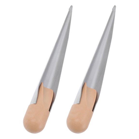 Mobutofu 2Pcs Boat Rope Splicing Spike Stainless Steel Marine Rope Threading Tool for Yacht Use
