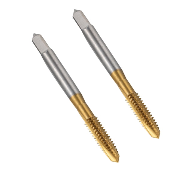 Mobutofu 2Pcs Drill Bits Tap for CNC and Milling Machines with High-speed Steel