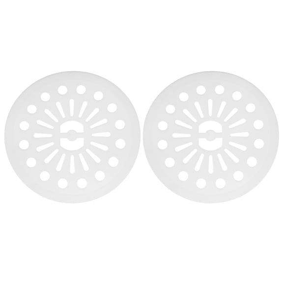 Mobutofu 2-Pack White Plastic Washing Machine Cap Replacement Dryer Part Accessory