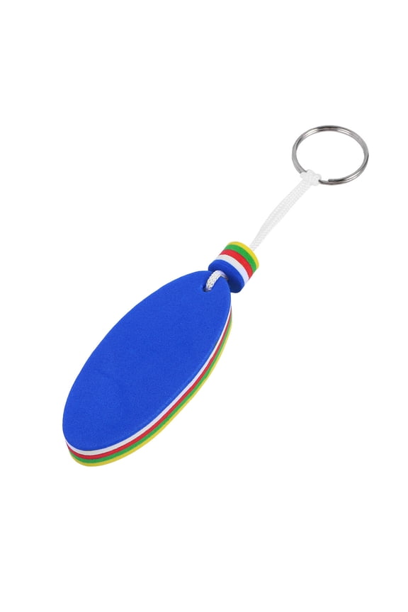 2-Pack Lightweight EVA Floating Key Holders, Assorted Colors, Marine Outdoor Keyrings for Water Activities