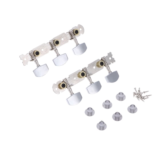 Mobutofu 2Pcs PP Tuners for Guitar Lovers 35mm Between Two Shaft Centers