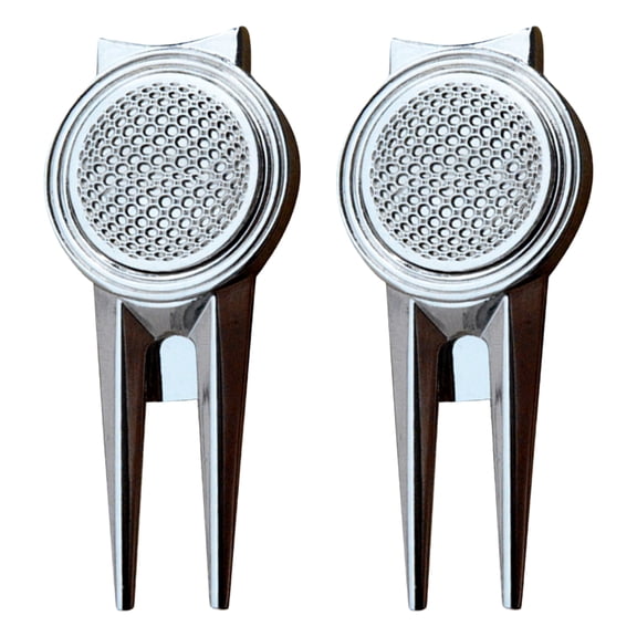 Mobutofu 2-Pack Golf Divot Repair Tools with Marker, Lightweight, Portable, for Course Maintenance