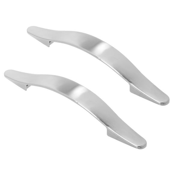Mobutofu 2Pcs Silver Closet Door Pulls for Homeowners and Diy Enthusiasts 15x0.9In