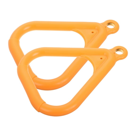 Mobutofu 2Pcs Triangle Training Rings For Gymnastics Ring Exercise