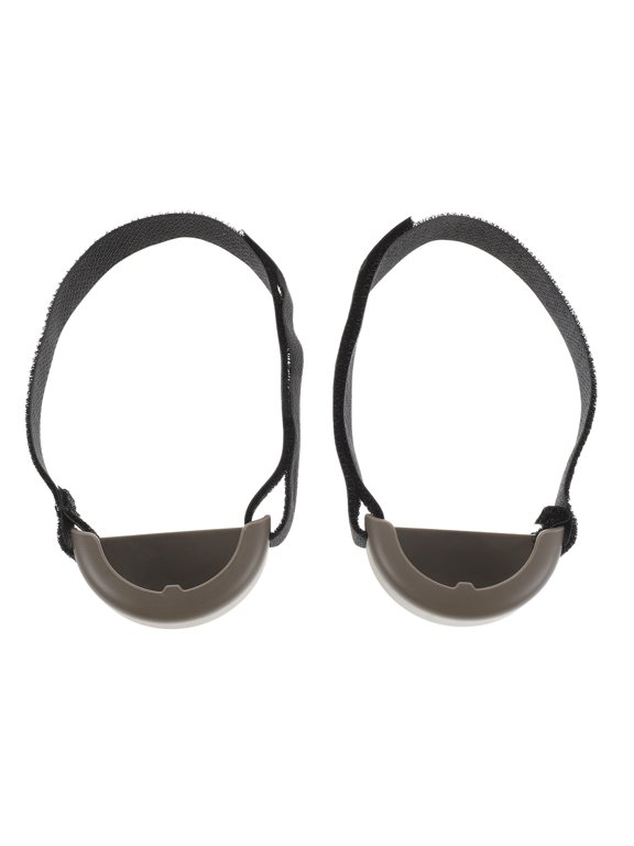 2Pcs Ultralight Grey Safety Toe Caps for Work Shoes with Durable Abrasion Guard
