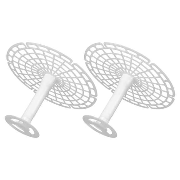 Mobutofu 2-Pack White Foldable Pickle Press for Sauerkraut Fermentation and Vegetable Pickling Tool