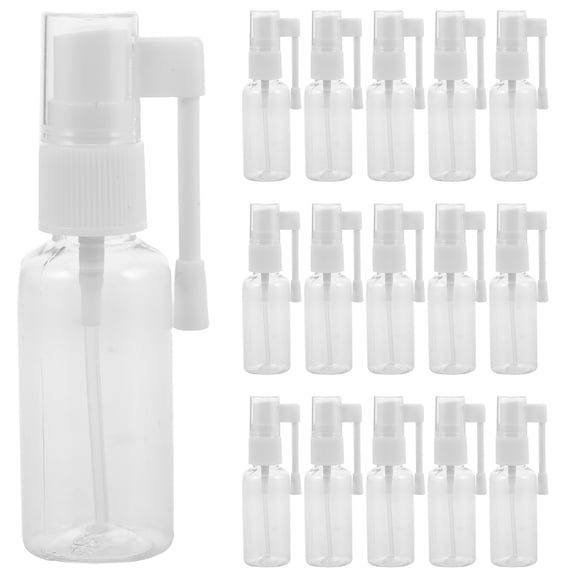 Mobutofu 30Pcs Transparent Pet Spray Bottles with 360 Degree Rotation and Fine Mist Nozzle for Versatile Use