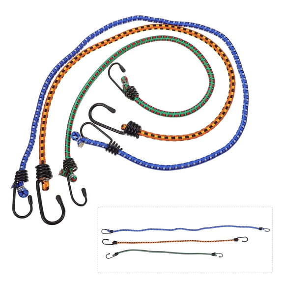 Mobutofu 3-Pack Elastic Packing Straps for Camping, Storage, Luggage, and Secure Transportation