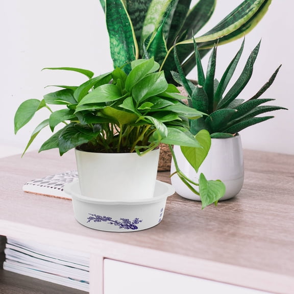 Mobutofu Plant Pots Indoor Floating Pond Planter Plastic 3Pcs For Fashionable Home And Office Use