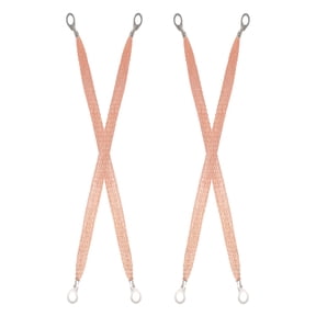Mobutofu 4-Piece Automotive Ground Strap Kit with Copper Wire Connectors for Vehicle Battery and Electrical System