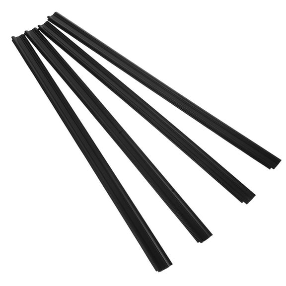 Mobutofu 4-Pack Black Replacement Car Windshield Wiper Blades Strips and Wear Resistant