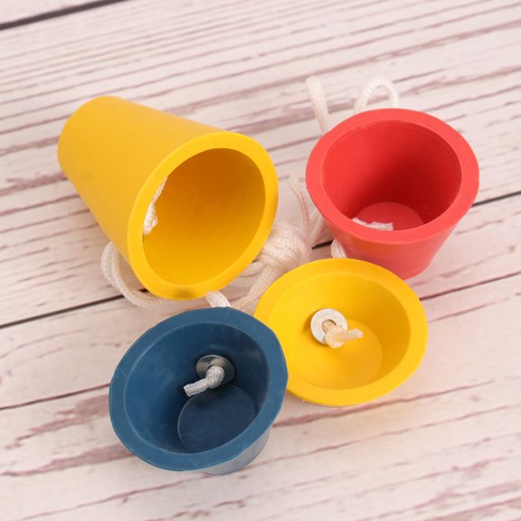 Mobutofu 4-Pack Rubber Pyramid Golf Tees for Winter Playing, Non- Weather Conditions