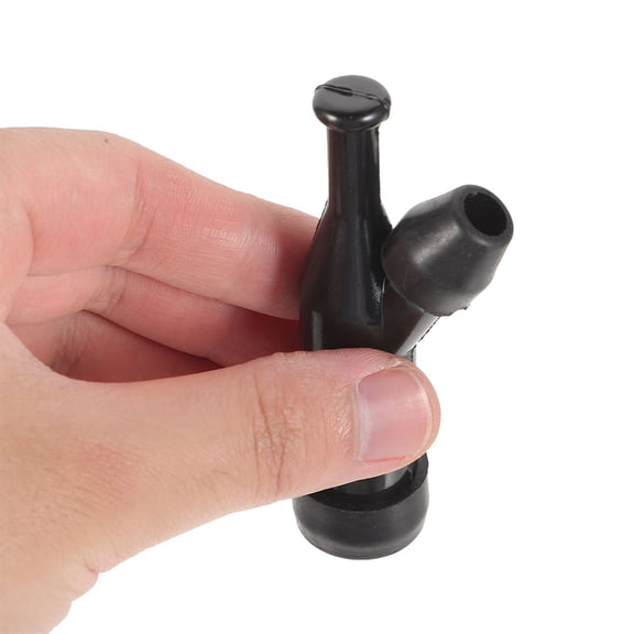 Mobutofu 4Pcs Spark Plug Caps for 3Kw 5Kw Generators Black Plastic Threaded Shaft Waterproof Design