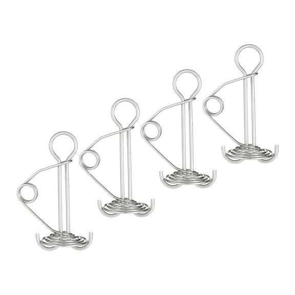 Mobutofu 4Pcs Tent Wind Rope Buckles Canopy Accessories for Camping Adventure 2.8x1.8x1.8in