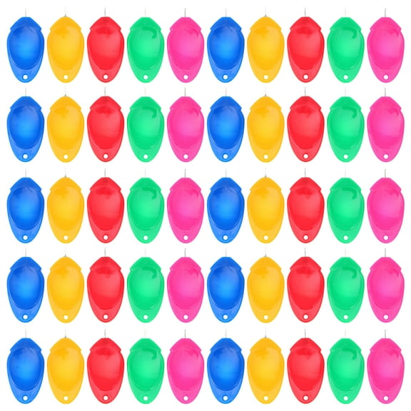 Mobutofu 50Pcs Hand Sewing Needle Threaders Quick Threading Tool for Mothers Grandmothers Elderly Users 4x2cm Plastic