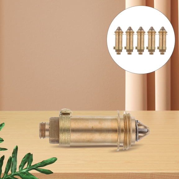 Mobutofu 5Pcs Basin Sink Drain Copper Core Pop Up Drain Plug with Press Down Operation for Home Use