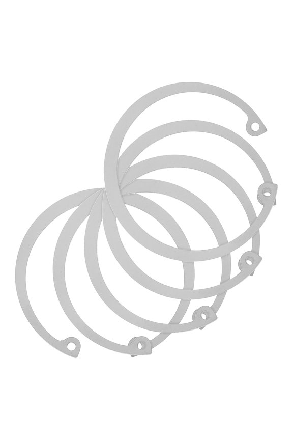 5Pcs Grooved Shafts Snap Ring Stainless Steel Internal Use Circlip Retaining Rings For Mechanical Components