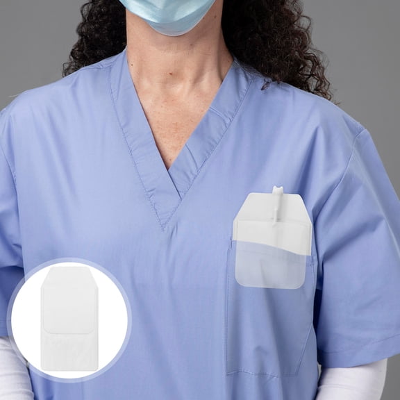 Mobutofu 5-Pack Professional PVC Pocket Protectors for Shirts and Coats, Ink Stain Resistant and Tear Proof