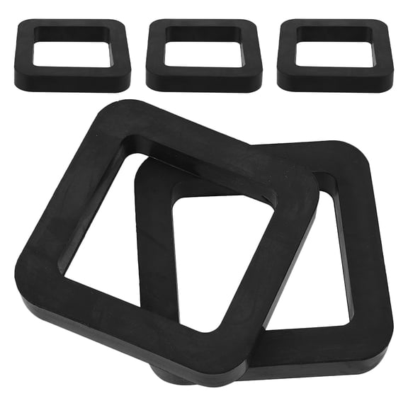 Mobutofu 5Pcs Trailer Hitch Rattle Stopper Rubber Pad Noise Reduction Cushion for Quiet Towing