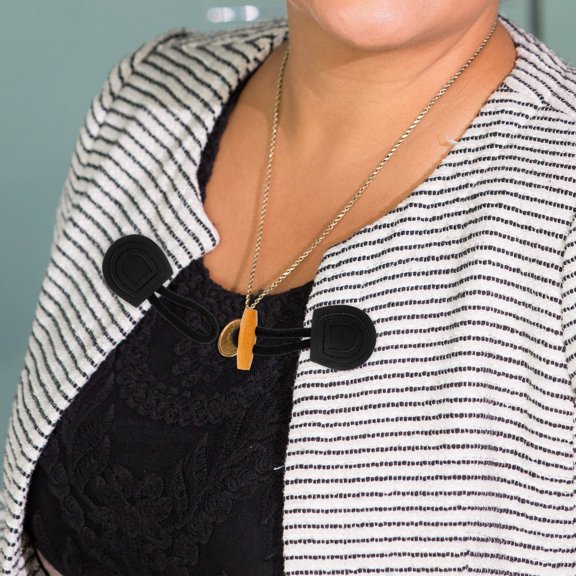 Mobutofu 6 Pairs Black Horn Button Buckles for Trench Coat and Sweater