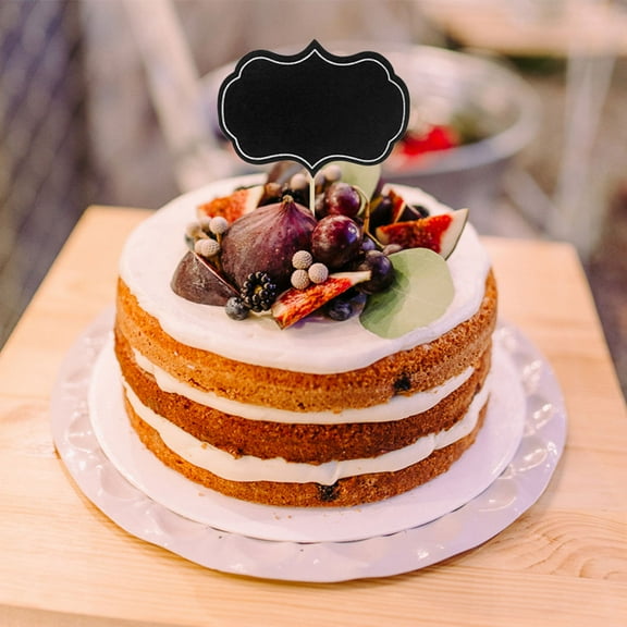 Mobutofu 80Pcs Cupcake Toppers and Cheese Markers for Identification at Birthday Party and Restaurant Use