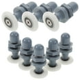 thumbnail image 1 of Mobutofu 8Pcs ABS Rubber Shower Door Roller for High Load Bearing Glass Track Usage Homeowners, 1 of 8