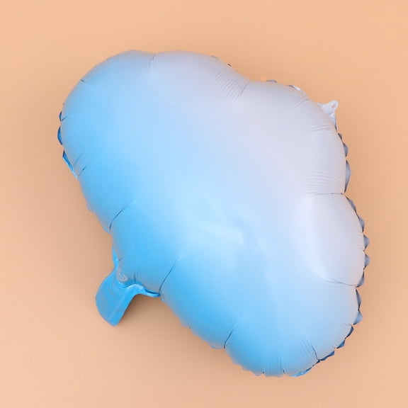 Mobutofu Aluminum Foil Balloons 12Pcs Cloud Shaped for Photo Background Decor