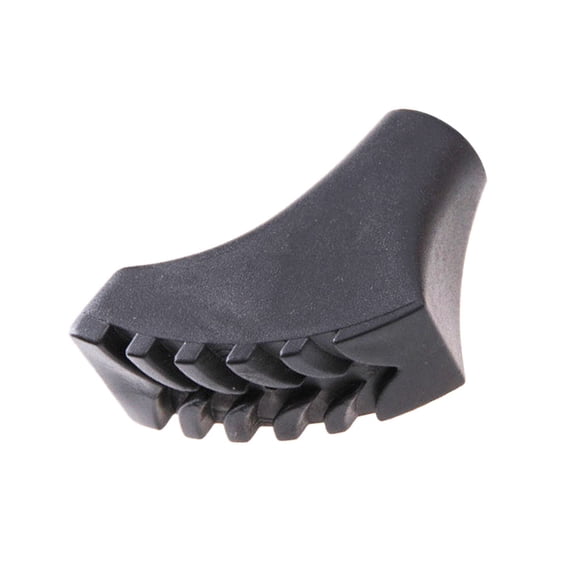 Mobutofu Anti-Slip Shock Absorbing Trekking Pole Replacement Tips 1Pcs 2.2x2x1.2in TPR For Elderly