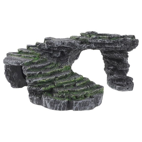 Mobutofu Resin Turtle Platform Multicolor for Aquarium Decoration and Basking