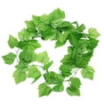 thumbnail image 1 of Mobutofu Artificial Grape Vine Simulation Green Plants 12Pcs Pack for Lifelike Decorative Vines, 1 of 8
