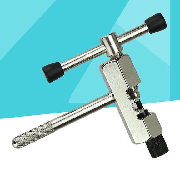 Mobutofu Bike Chain Repair 1Set Silver Compact Cycle Chain Tool for Maintenance
