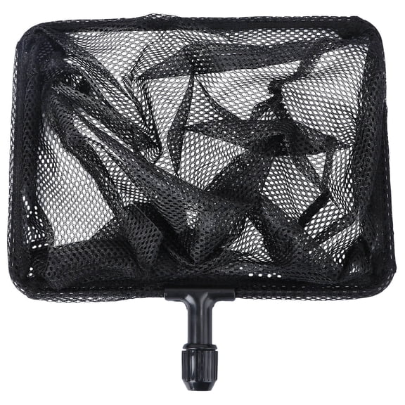 Mobutofu Black Extendable Landing Net with High Grade Nylon Mesh for Freshwater and Saltwater Fishing