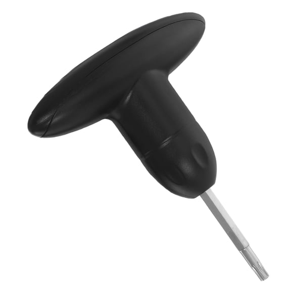 Mobutofu Black Golf Wrench with Plastic Handle Metal Torque Tool for Precise Golf Club Head Adjustment At Home