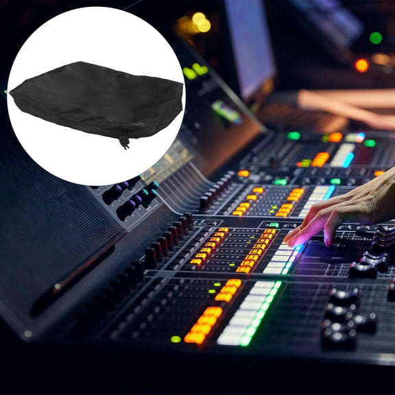 Mobutofu Black Nylon Protective Sleeve for Audio Mixer and Recording Console - Reusable Cover